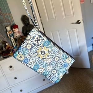 Blue wristlet